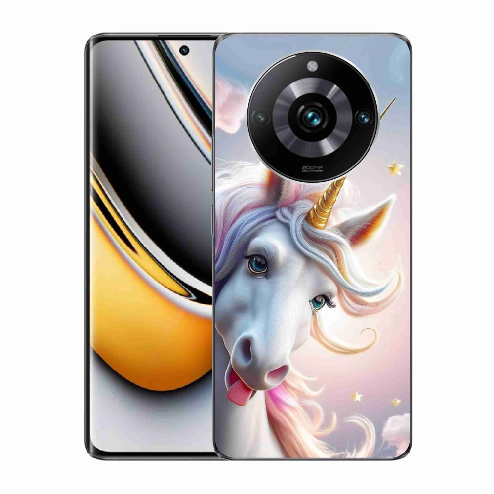 Gelový kryt mmCase na Realme 11 Pro 5G/11 Pro+ 5G - veselý jednorožec