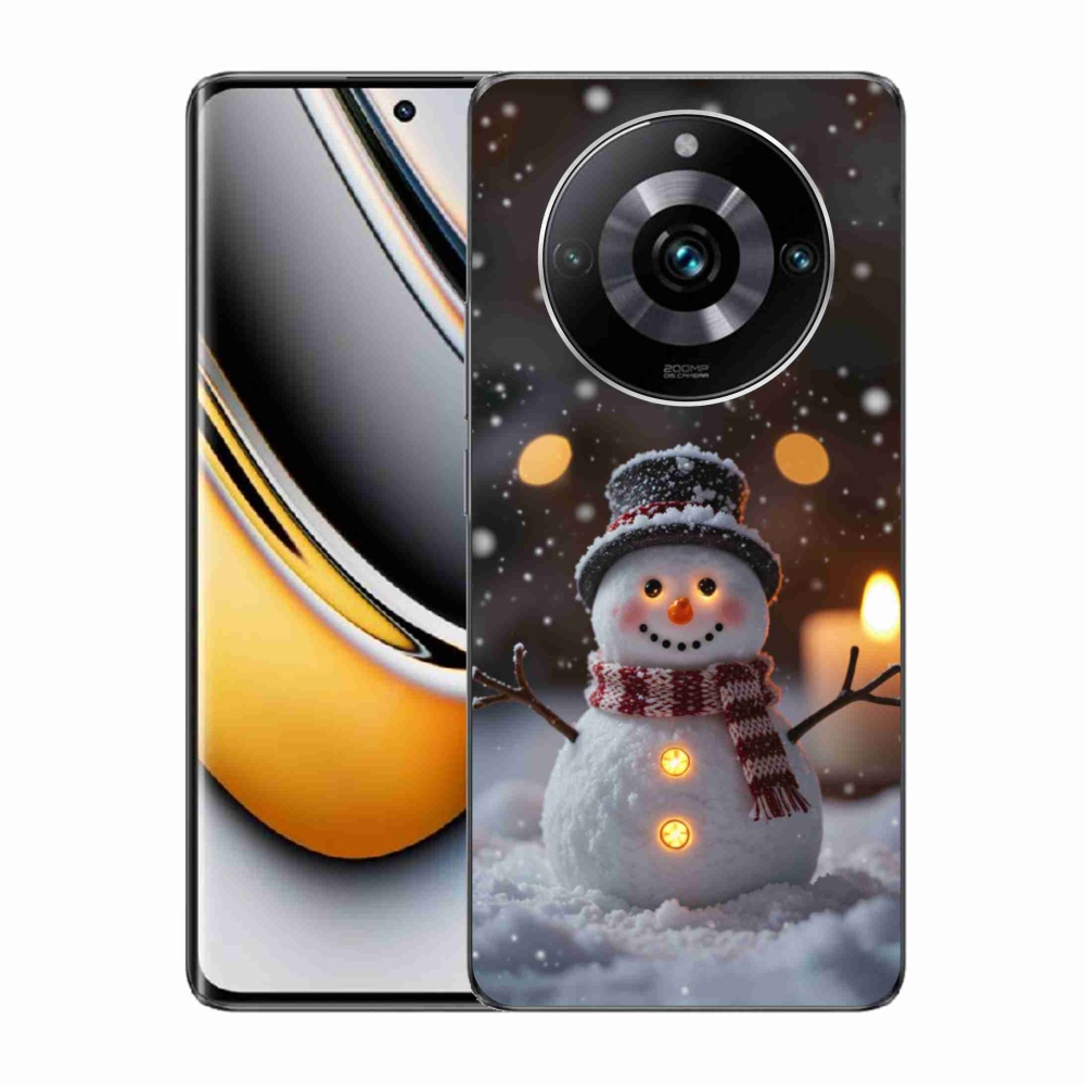 Gelový kryt mmCase na Realme 11 Pro 5G/11 Pro+ 5G - veselý sněhulák