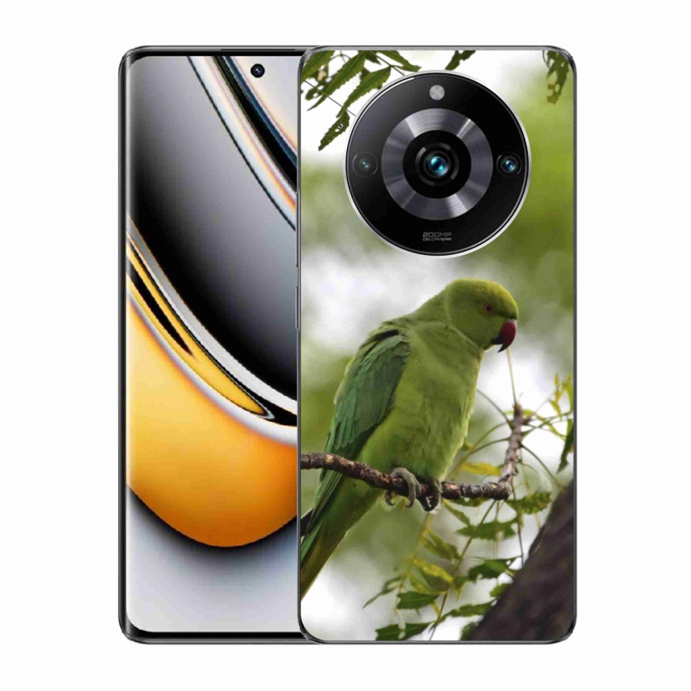 Gelový kryt mmCase na Realme 11 Pro 5G/11 Pro+ 5G - zelený papoušek