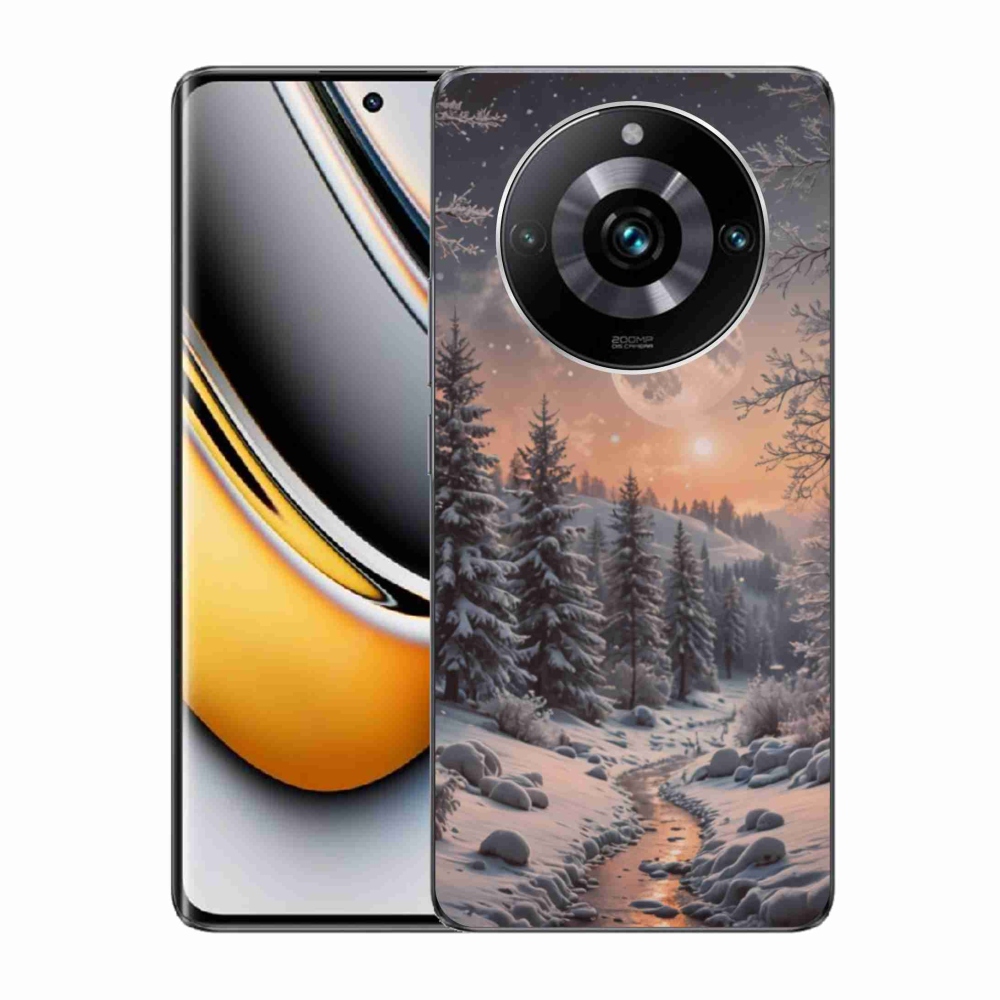 Gelový kryt mmCase na Realme 11 Pro 5G/11 Pro+ 5G - zimní krajina 2