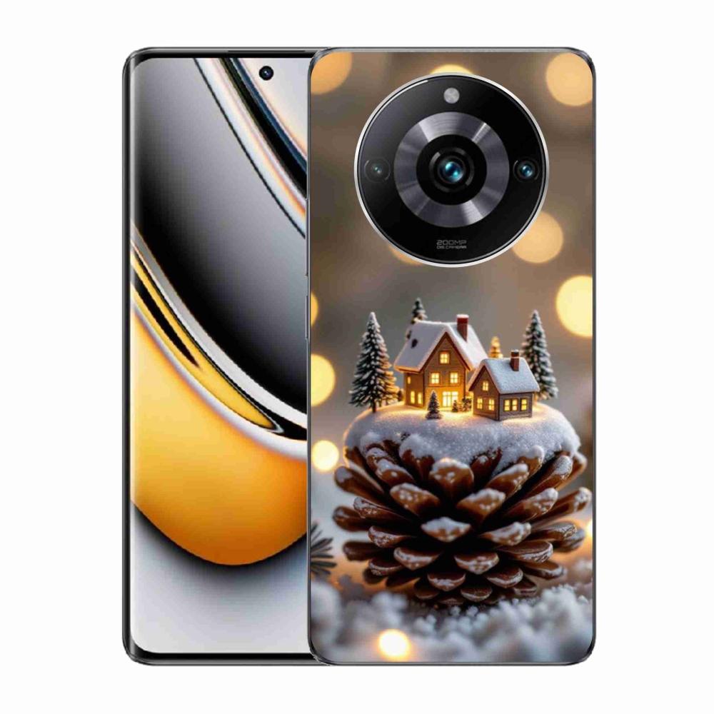 Gelový kryt mmCase na Realme 11 Pro 5G/11 Pro+ 5G - zimní vesnička