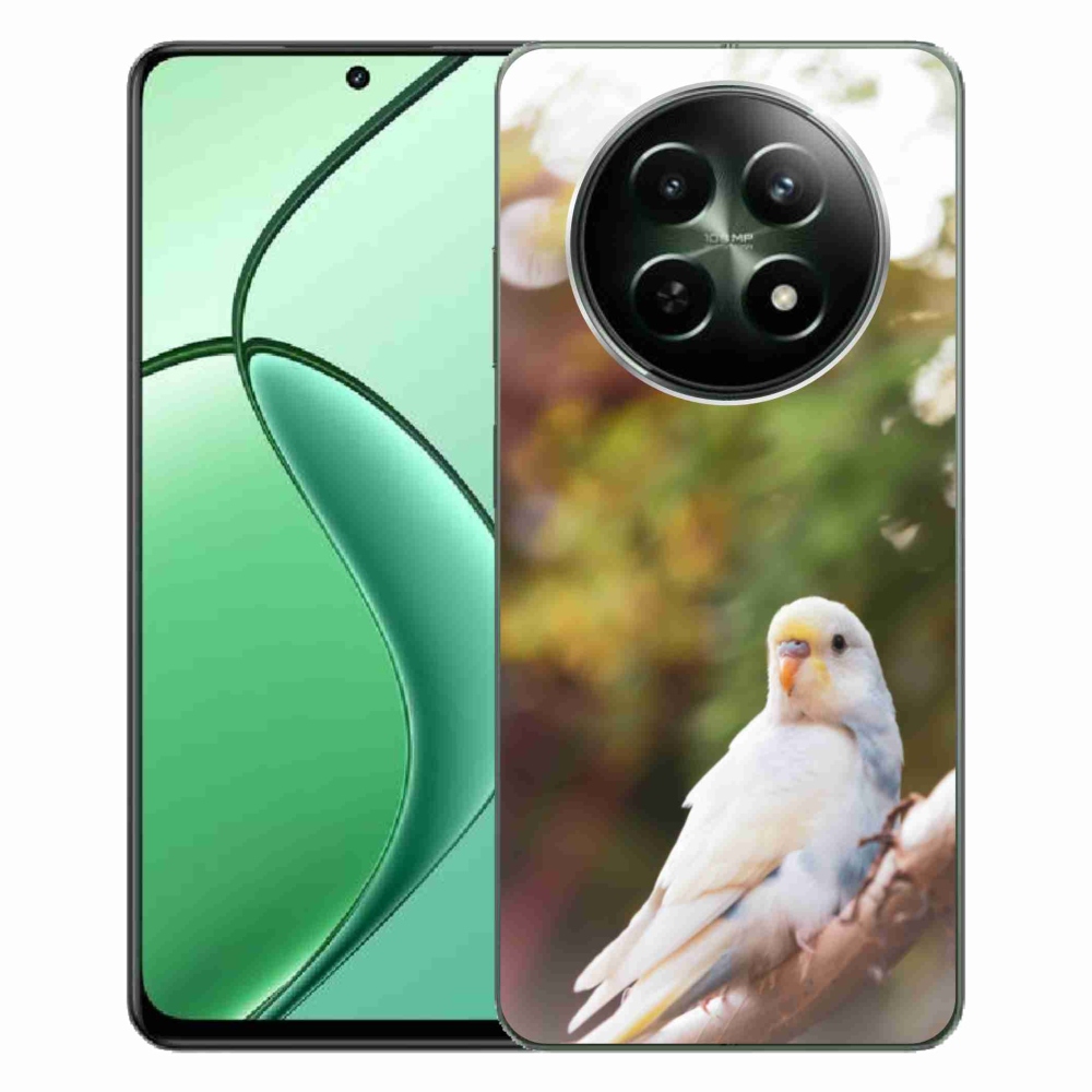 Gelový kryt mmCase na Realme 12 5G/12x 5G - andulka bílá