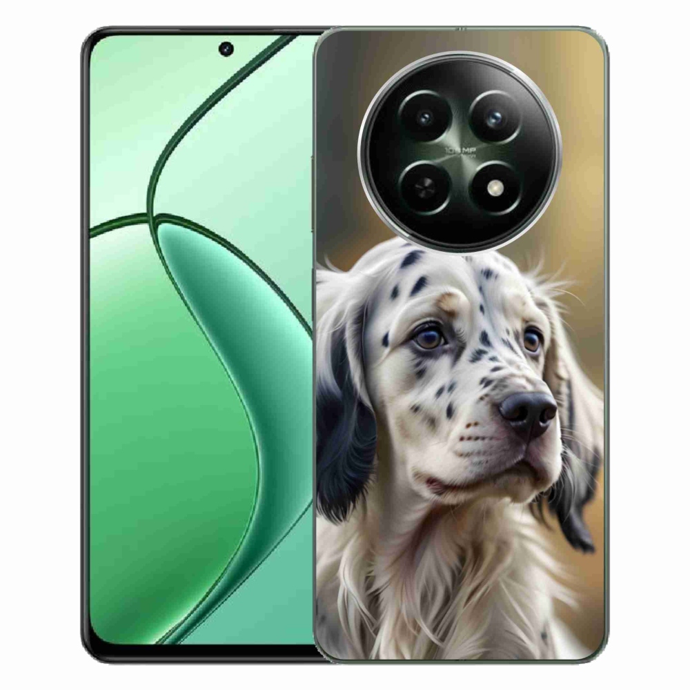 Gelový kryt mmCase na Realme 12 5G/12x 5G - anglický setr