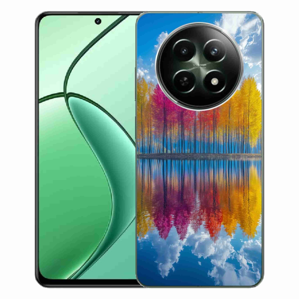 Gelový kryt mmCase na Realme 12 5G/12x 5G - barevné stromy