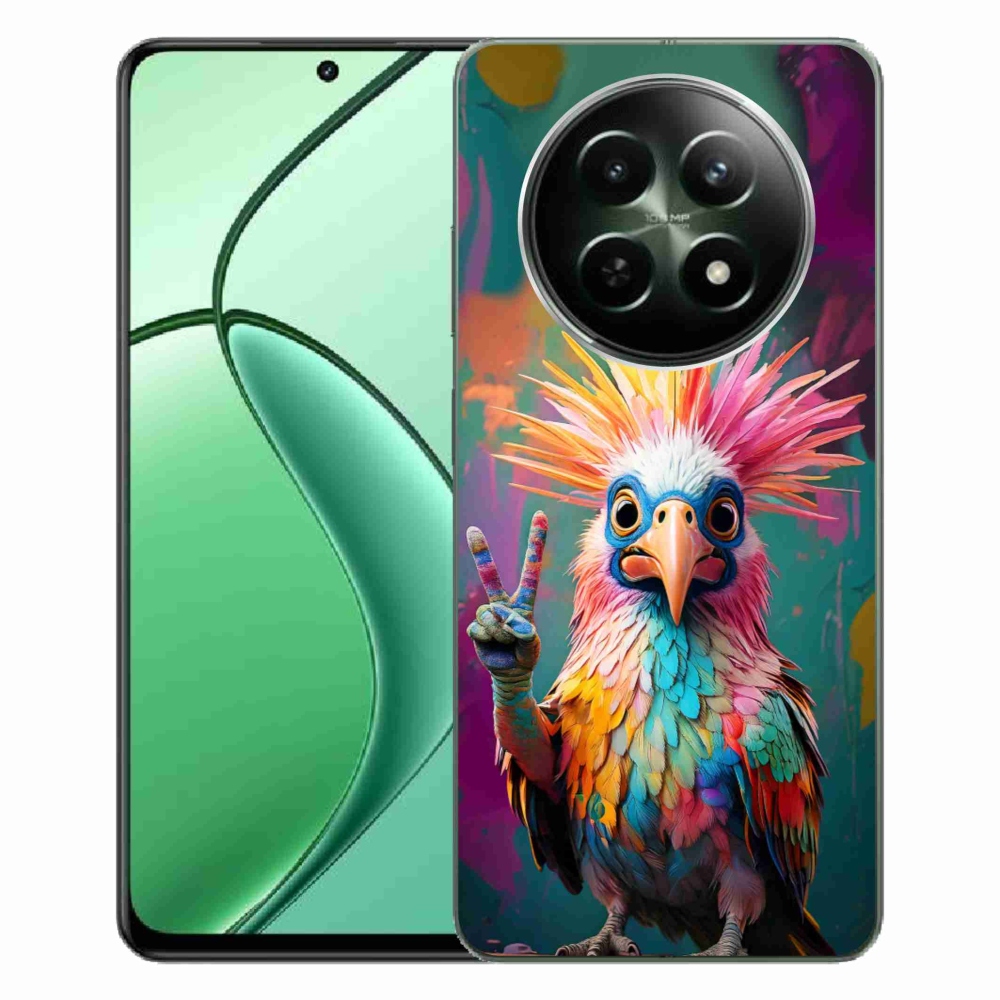 Gelový kryt mmCase na Realme 12 5G/12x 5G - barevný rebel