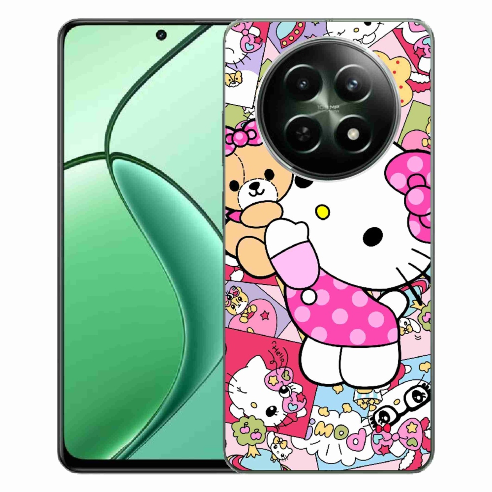 Gelový kryt mmCase na Realme 12 5G/12x 5G - cute kitty