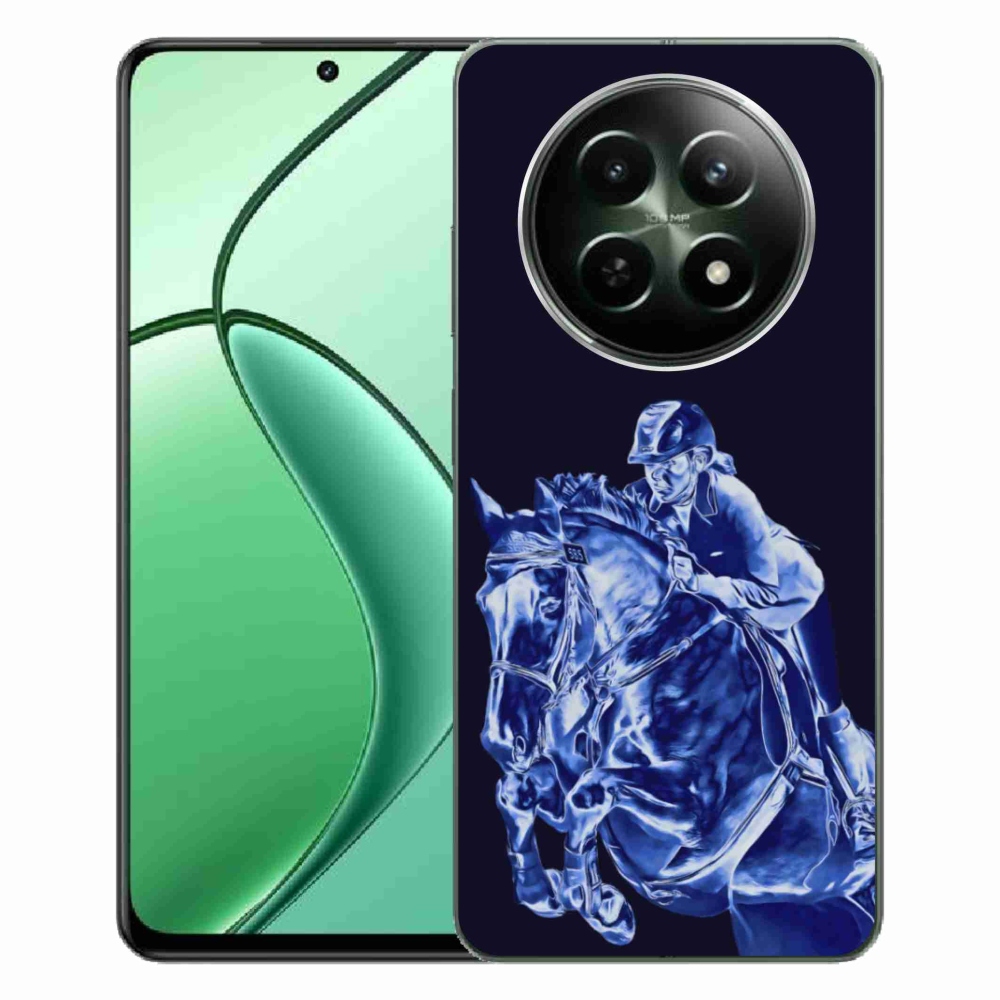 Gelový kryt mmCase na Realme 12 5G/12x 5G - dostihový kůň
