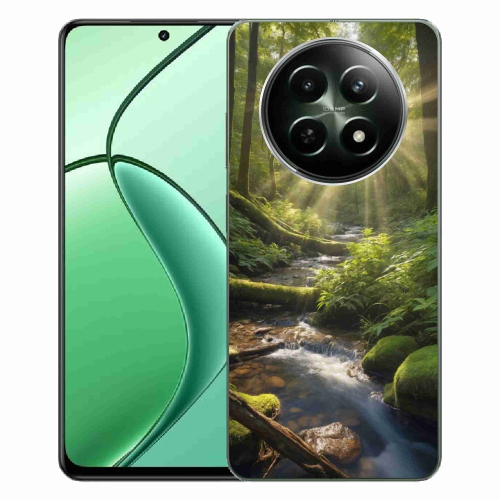 Gelový kryt mmCase na Realme 12 5G/12x 5G - hlubina lesa