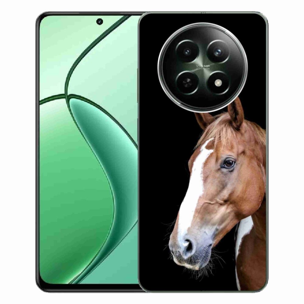 Gelový kryt mmCase na Realme 12 5G/12x 5G - hnědý kůň 3