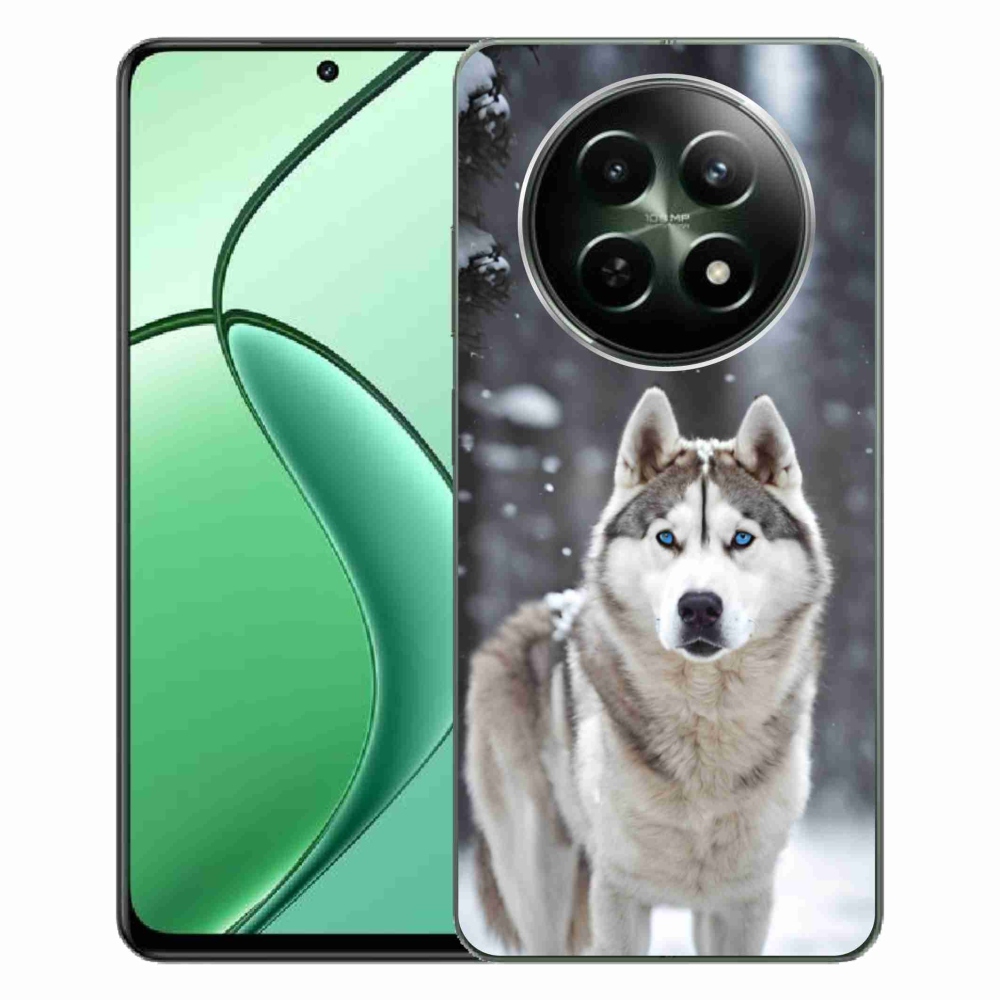 Gelový kryt mmCase na Realme 12 5G/12x 5G - husky 2