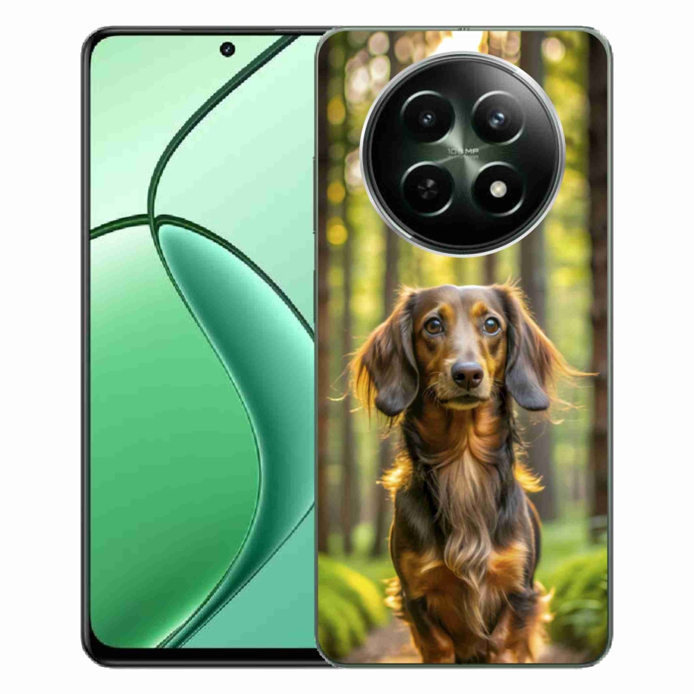 Gelový kryt mmCase na Realme 12 5G/12x 5G - jezevčík 4