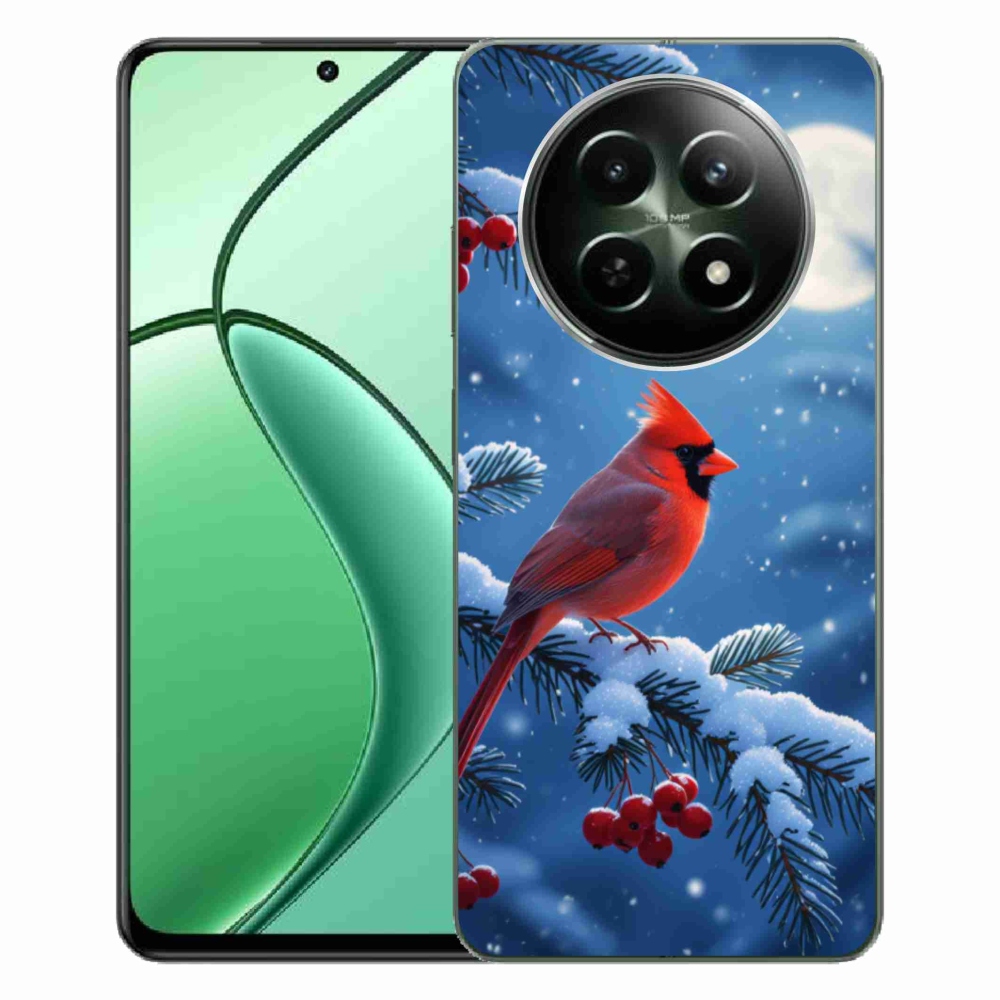 Gelový kryt mmCase na Realme 12 5G/12x 5G - kardinál červený