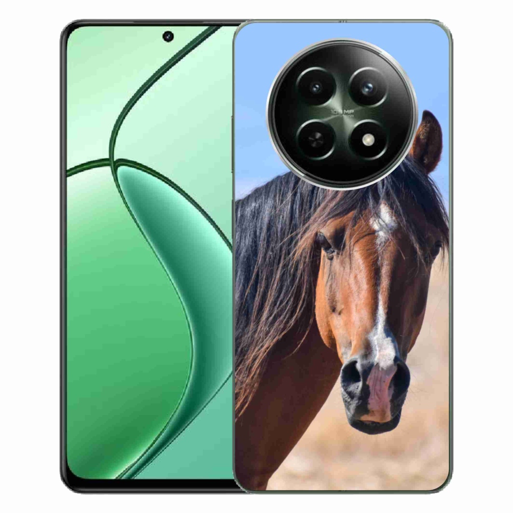Gelový kryt mmCase na Realme 12 5G/12x 5G - klidný kůň