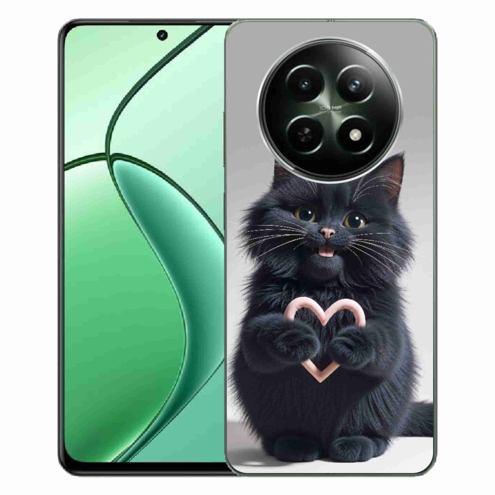 Gelový kryt mmCase na Realme 12 5G/12x 5G - kočičí láska 3