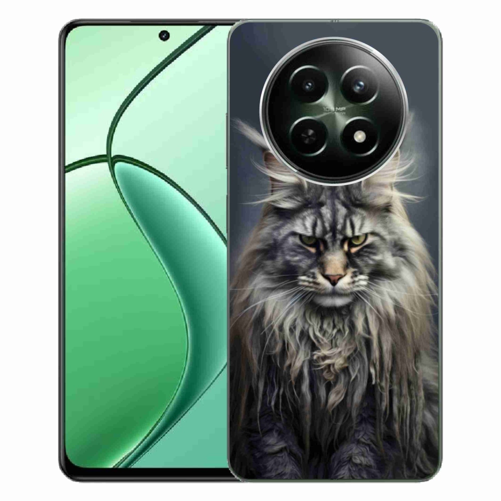 Gelový kryt mmCase na Realme 12 5G/12x 5G - kočíčí pohled 4