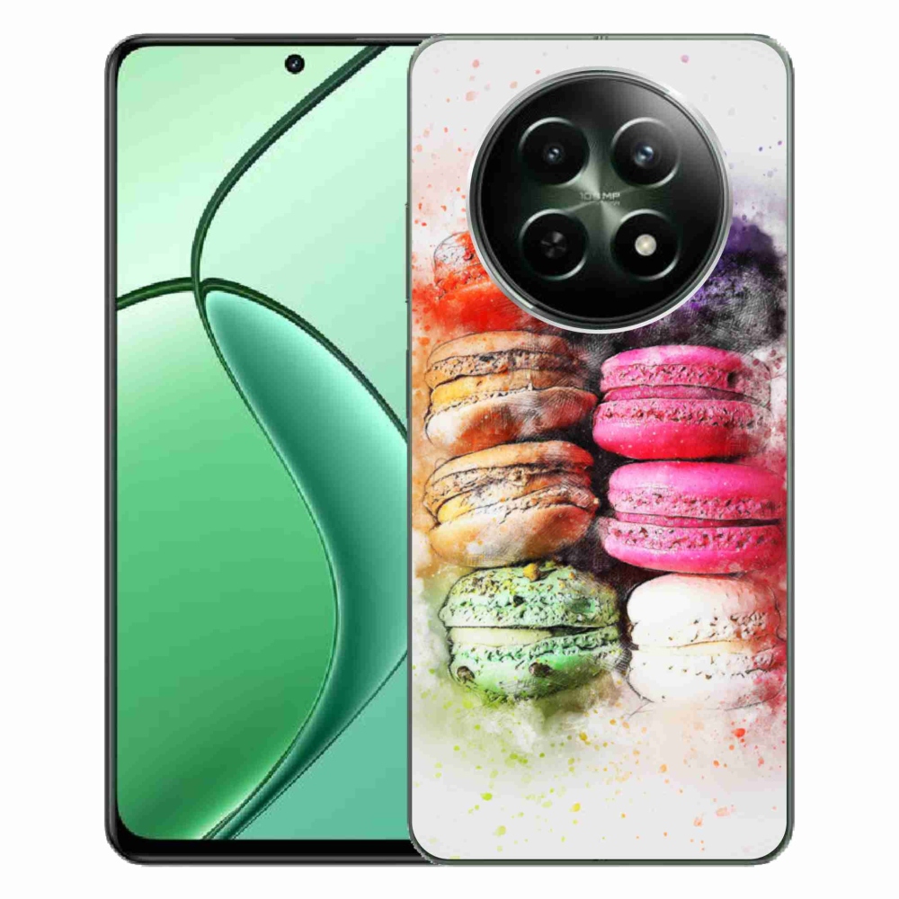 Gelový kryt mmCase na Realme 12 5G/12x 5G - makrónky