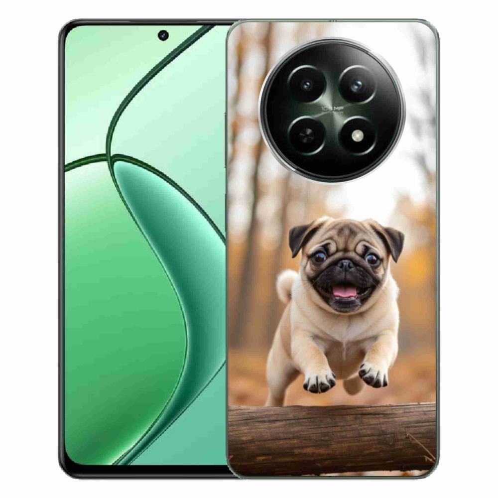 Gelový kryt mmCase na Realme 12 5G/12x 5G - mops 2