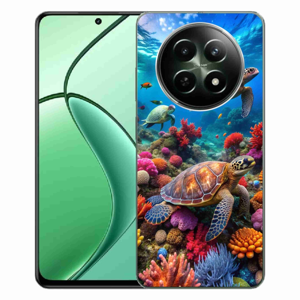Gelový kryt mmCase na Realme 12 5G/12x 5G - mořský svět 2