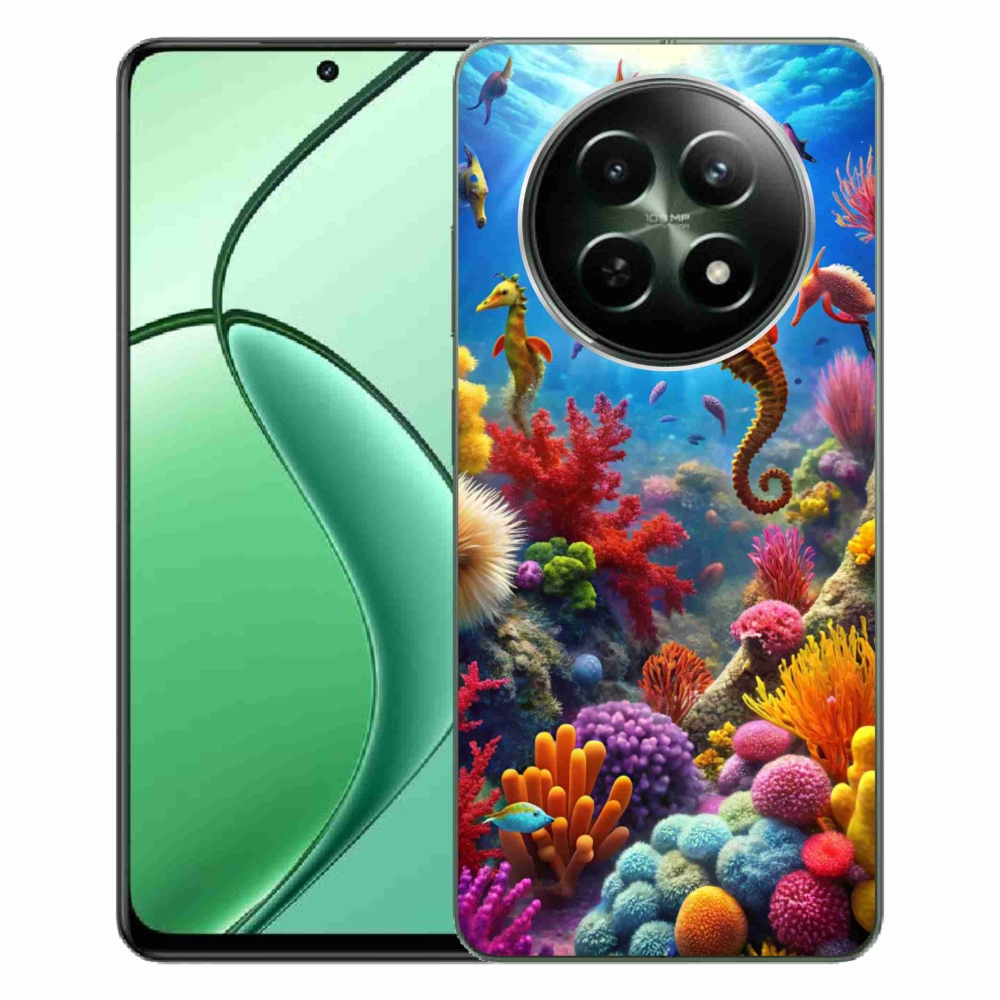 Gelový kryt mmCase na Realme 12 5G/12x 5G - mořský svět 3
