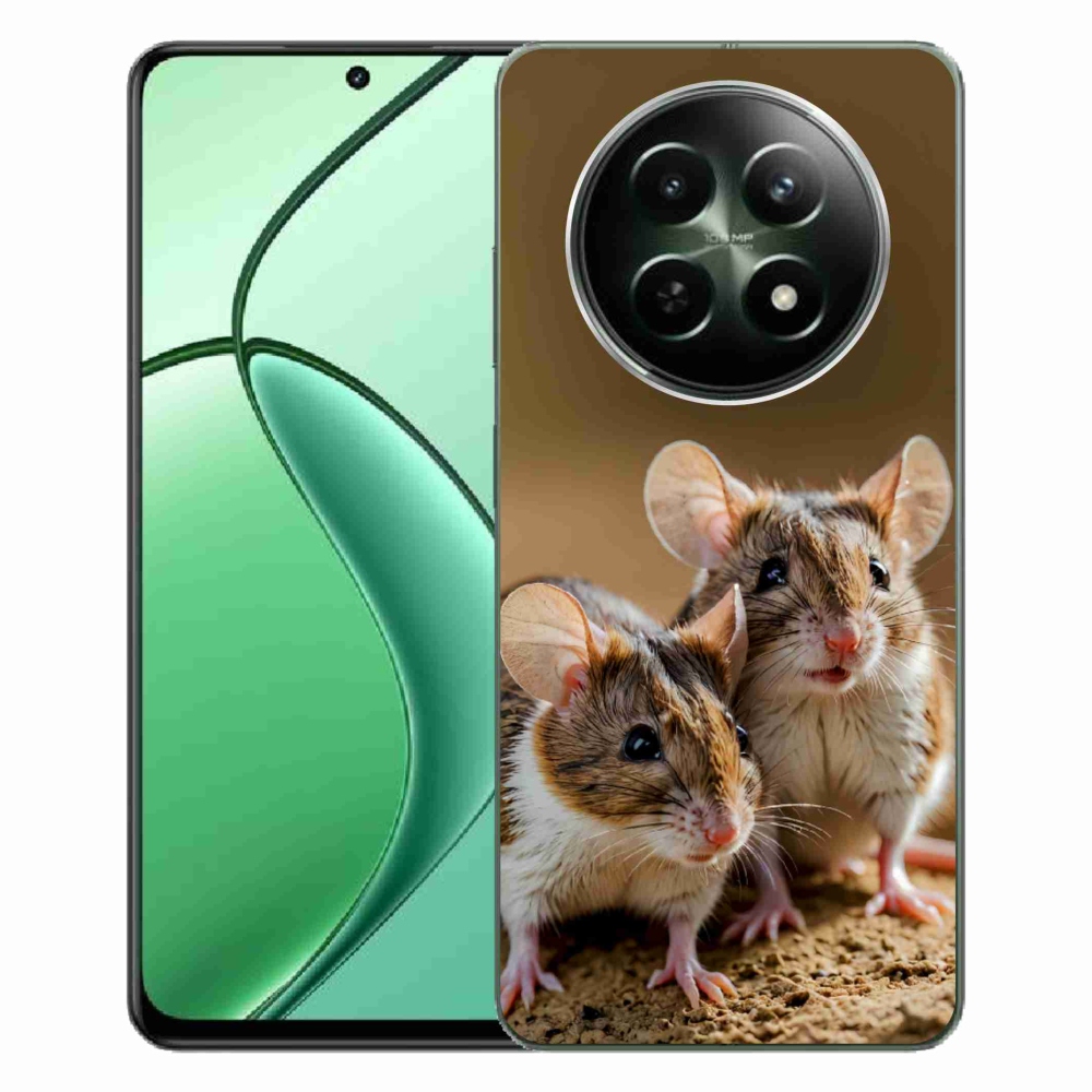 Gelový kryt mmCase na Realme 12 5G/12x 5G - myší duo