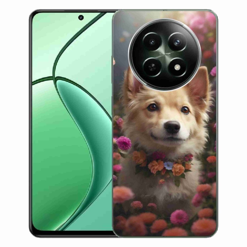 Gelový kryt mmCase na Realme 12 5G/12x 5G - německý špic