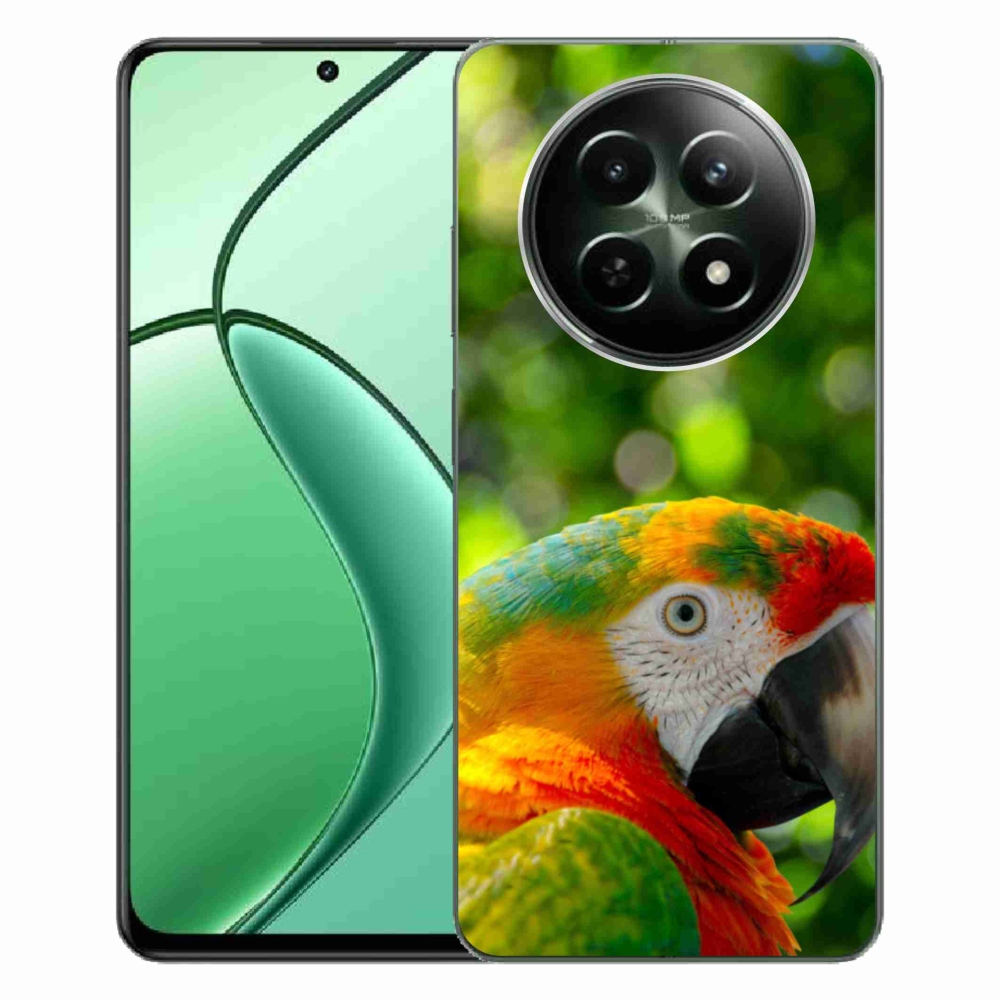 Gelový kryt mmCase na Realme 12 5G/12x 5G - papoušek ara 3