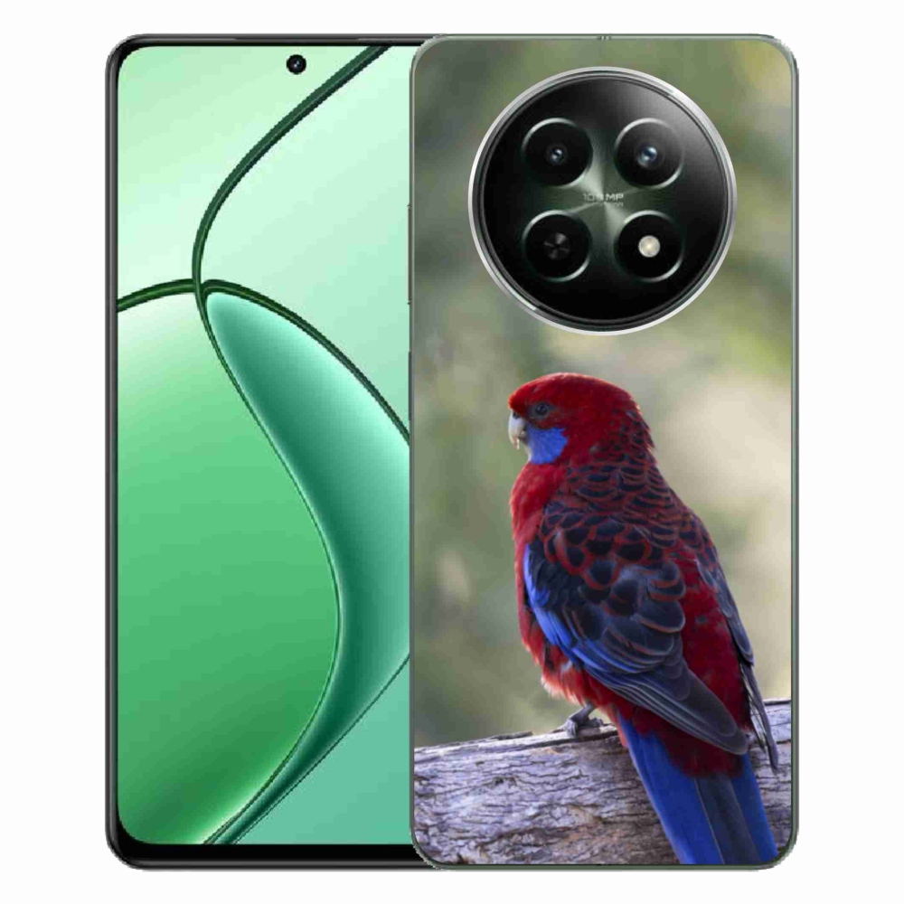 Gelový kryt mmCase na Realme 12 5G/12x 5G - papoušek rosela