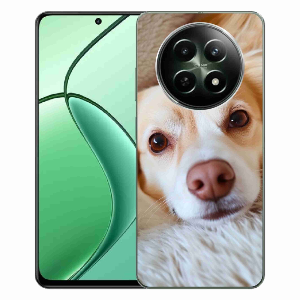 Gelový kryt mmCase na Realme 12 5G/12x 5G - Roztomilá čivava