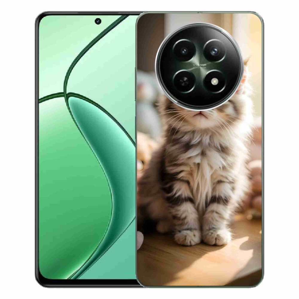Gelový kryt mmCase na Realme 12 5G/12x 5G - roztomilé kotě 10