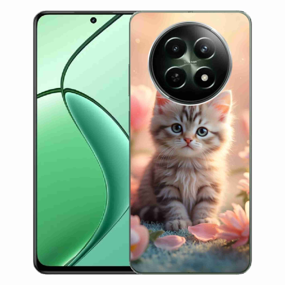 Gelový kryt mmCase na Realme 12 5G/12x 5G - roztomilé kotě 8
