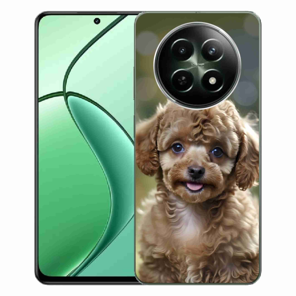 Gelový kryt mmCase na Realme 12 5G/12x 5G - roztomilý pudl