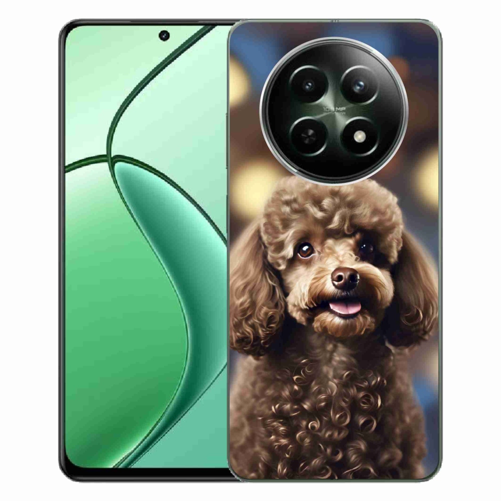 Gelový kryt mmCase na Realme 12 5G/12x 5G - roztomilý pudl