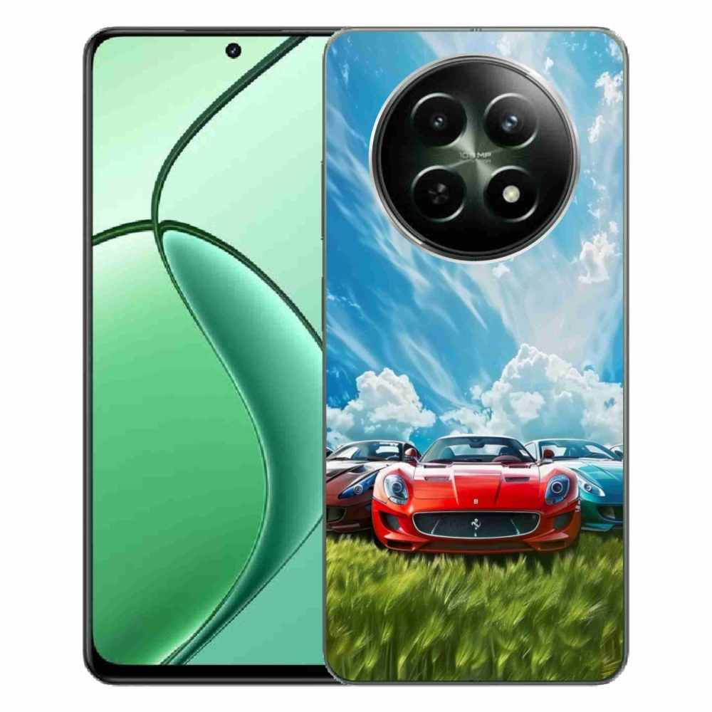 Gelový kryt mmCase na Realme 12 5G/12x 5G - sportovní vozy