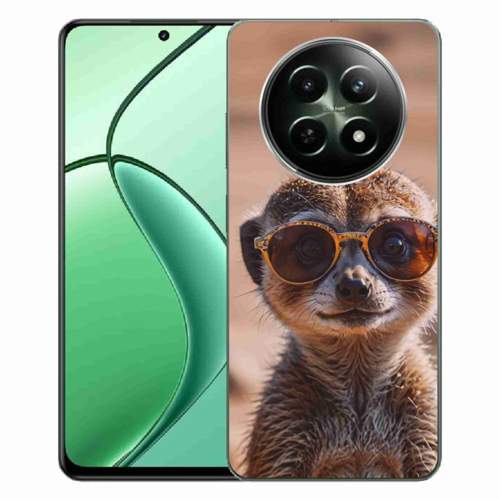 Gelový kryt mmCase na Realme 12 5G/12x 5G - stylová surikata