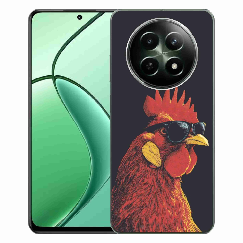 Gelový kryt mmCase na Realme 12 5G/12x 5G - stylový kohout