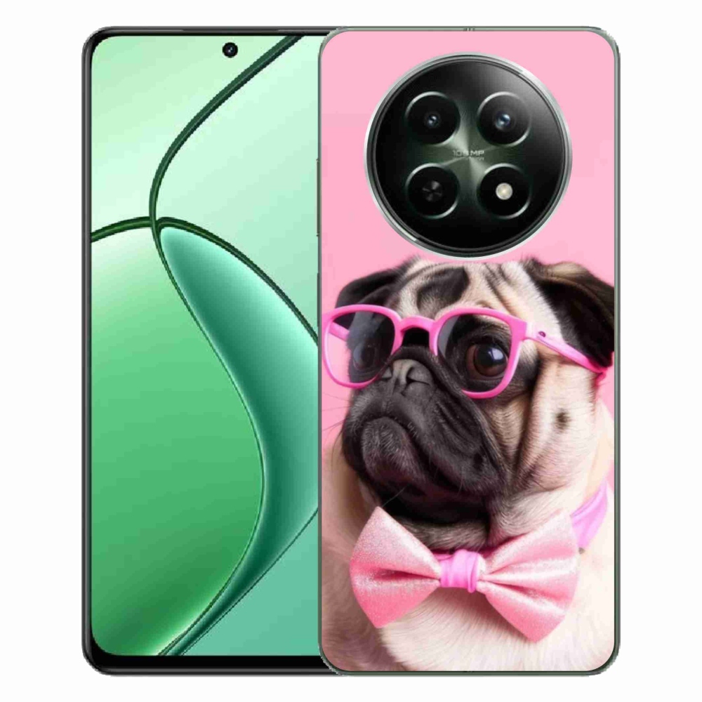 Gelový kryt mmCase na Realme 12 5G/12x 5G - stylový mops