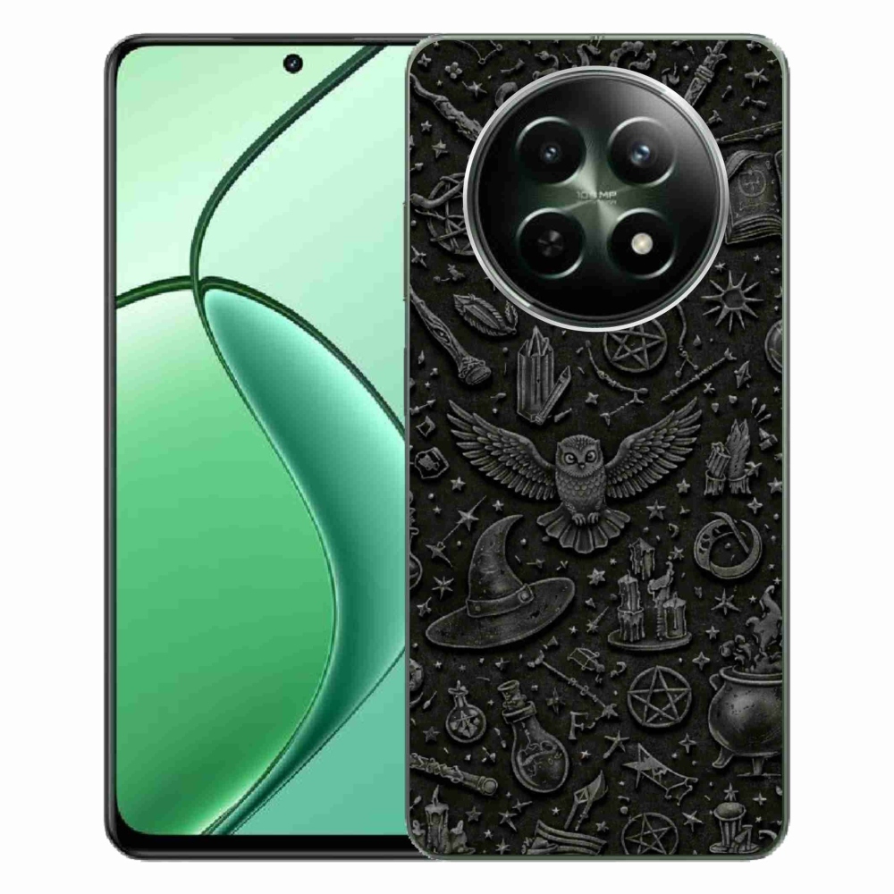 Gelový kryt mmCase na Realme 12 5G/12x 5G - tmavý magický svět
