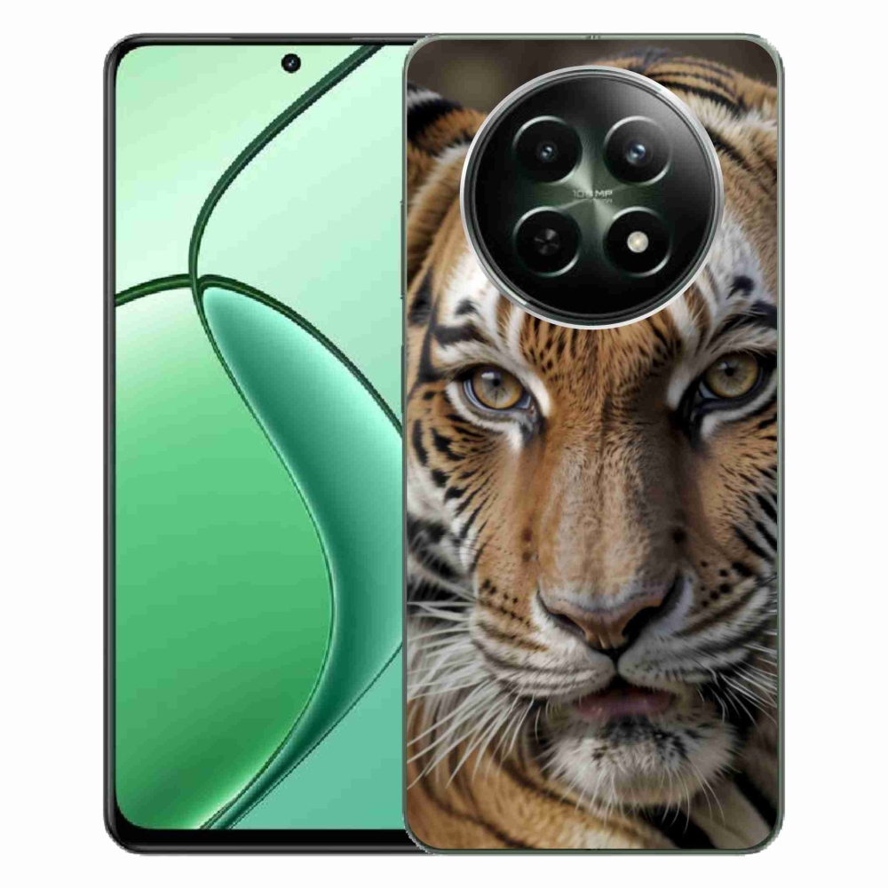 Gelový kryt mmCase na Realme 12 5G/12x 5G - tygří pohled