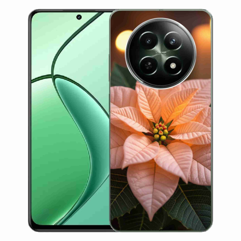 Gelový kryt mmCase na Realme 12 5G/12x 5G - vánoční hvězda