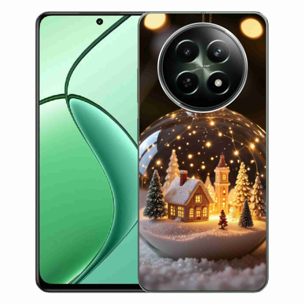 Gelový kryt mmCase na Realme 12 5G/12x 5G - vánoční koule 3