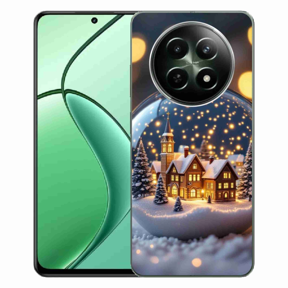 Gelový kryt mmCase na Realme 12 5G/12x 5G - vánoční koule 4