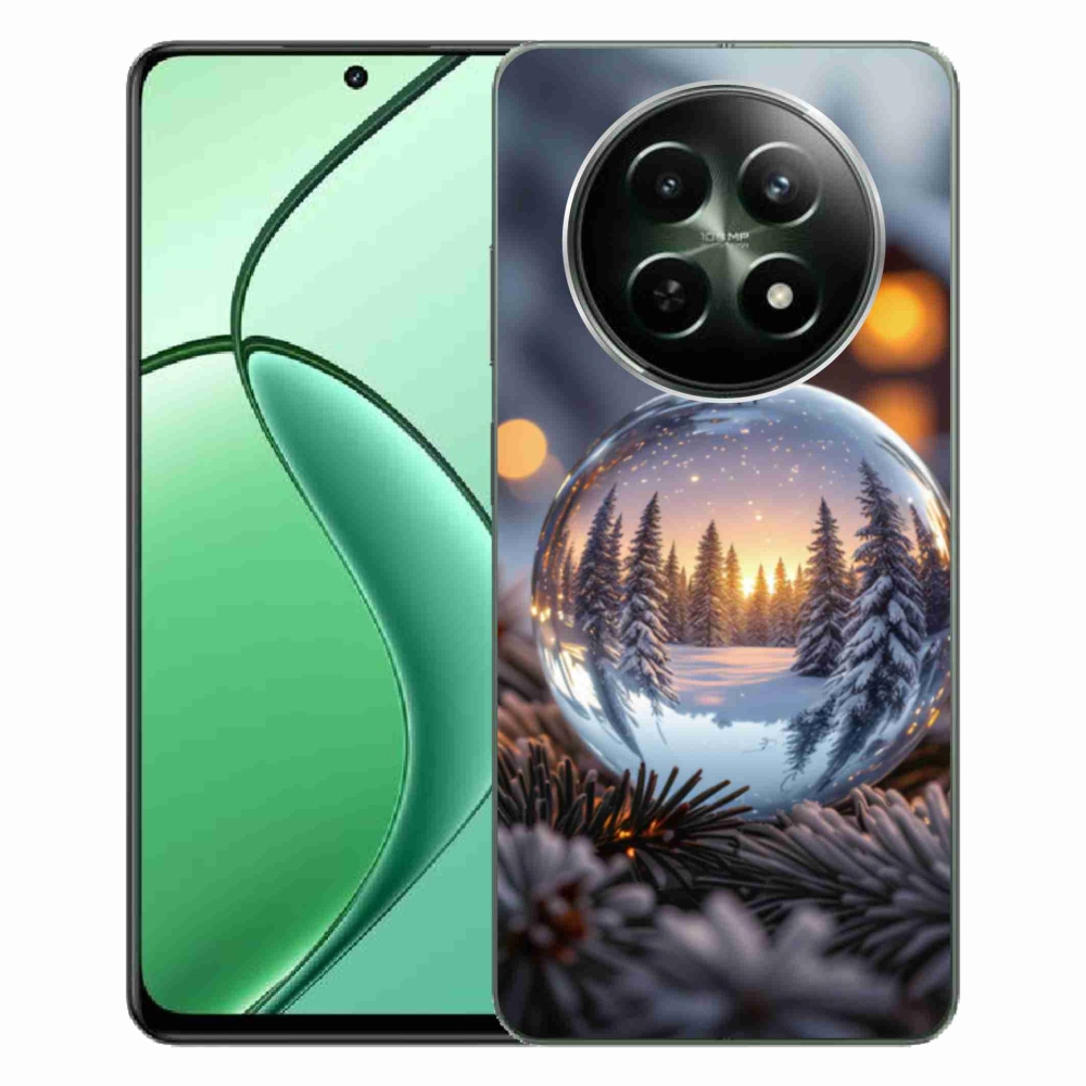 Gelový kryt mmCase na Realme 12 5G/12x 5G - vánoční ozdoba