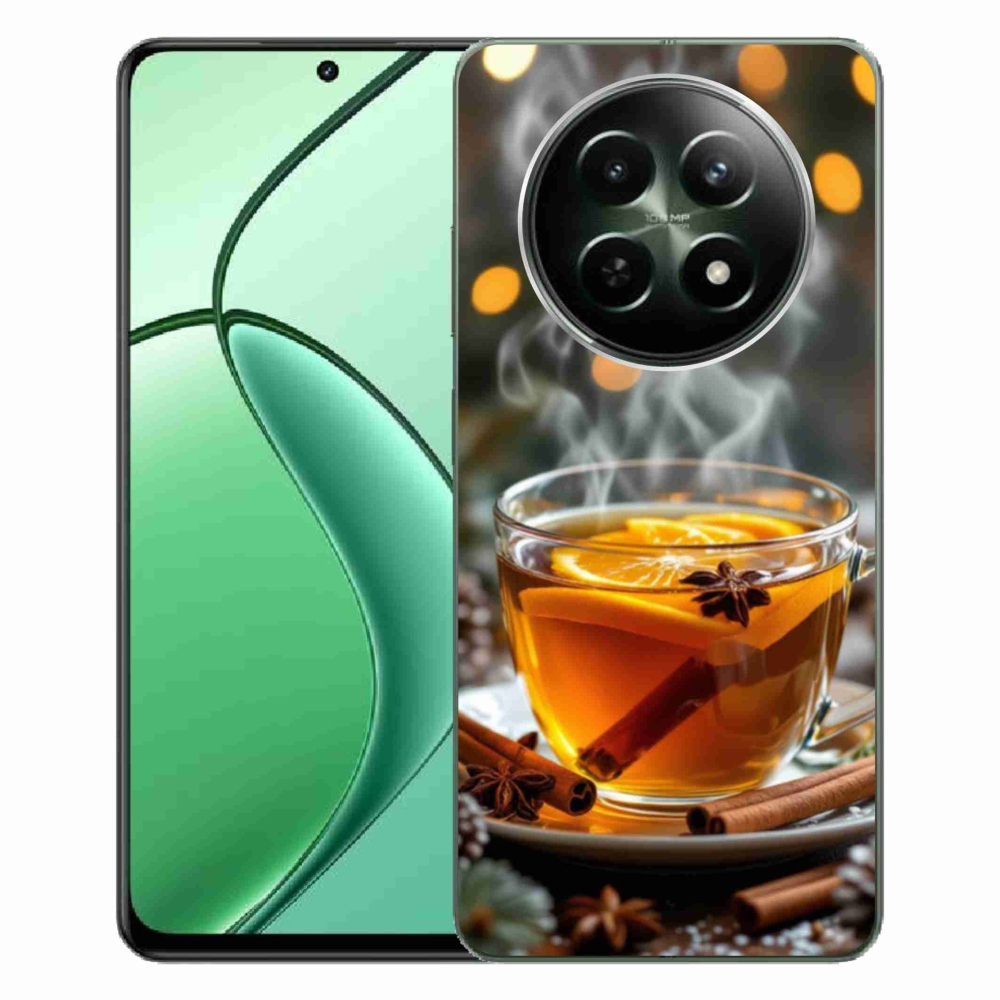 Gelový kryt mmCase na Realme 12 5G/12x 5G - vánoční punč
