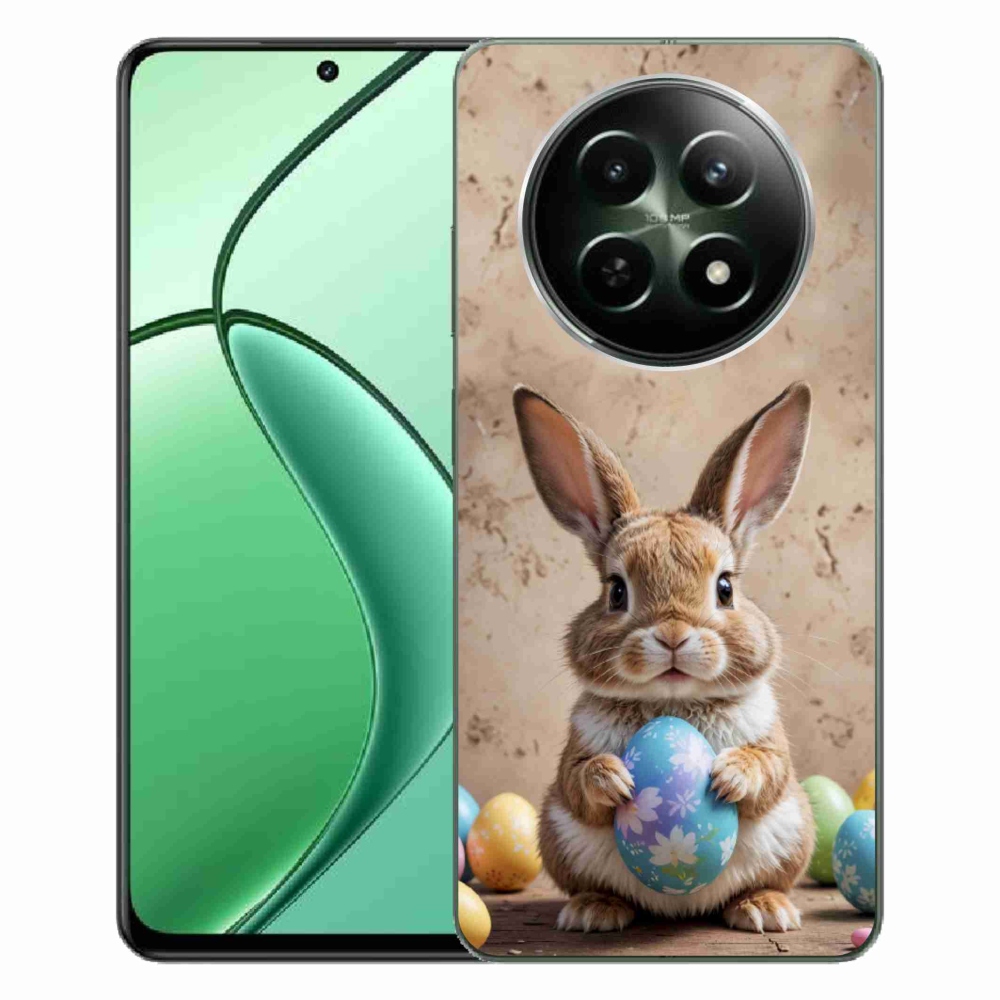 Gelový kryt mmCase na Realme 12 5G/12x 5G - velikonoční králíček