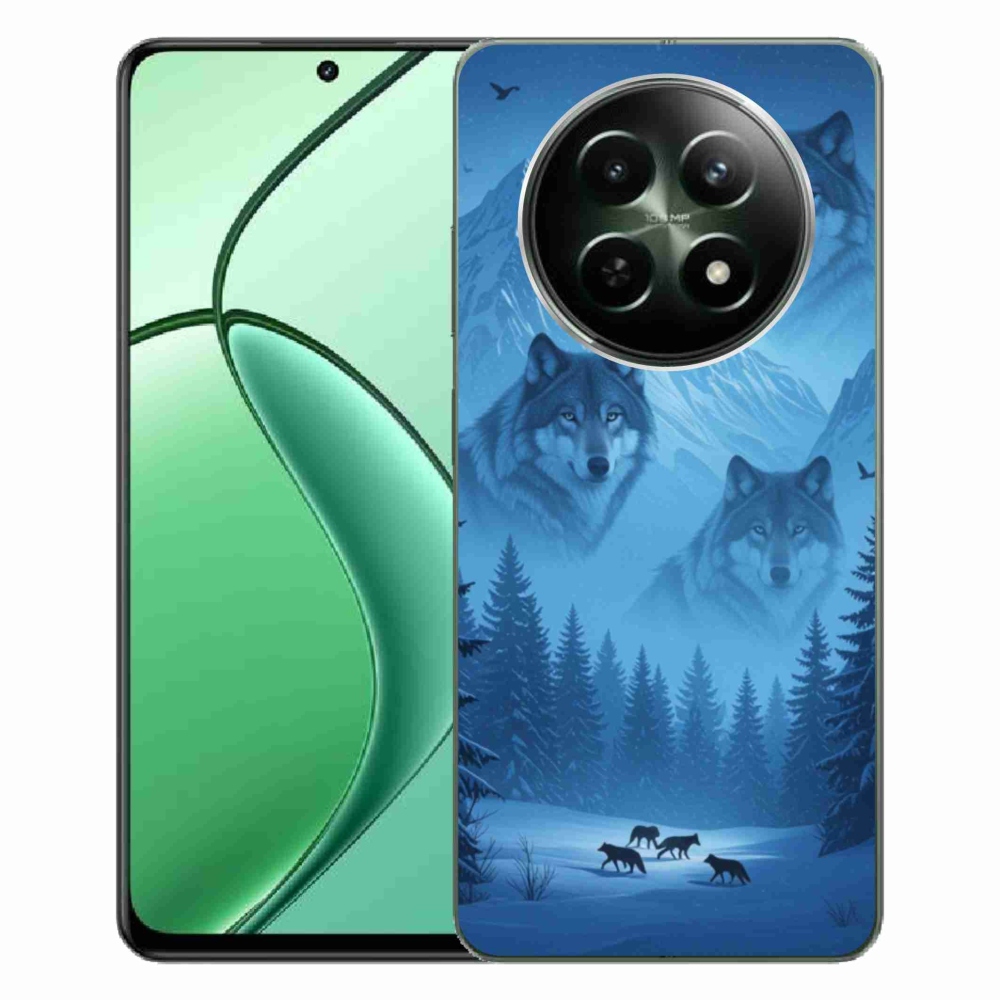 Gelový kryt mmCase na Realme 12 5G/12x 5G - vlčí smečka