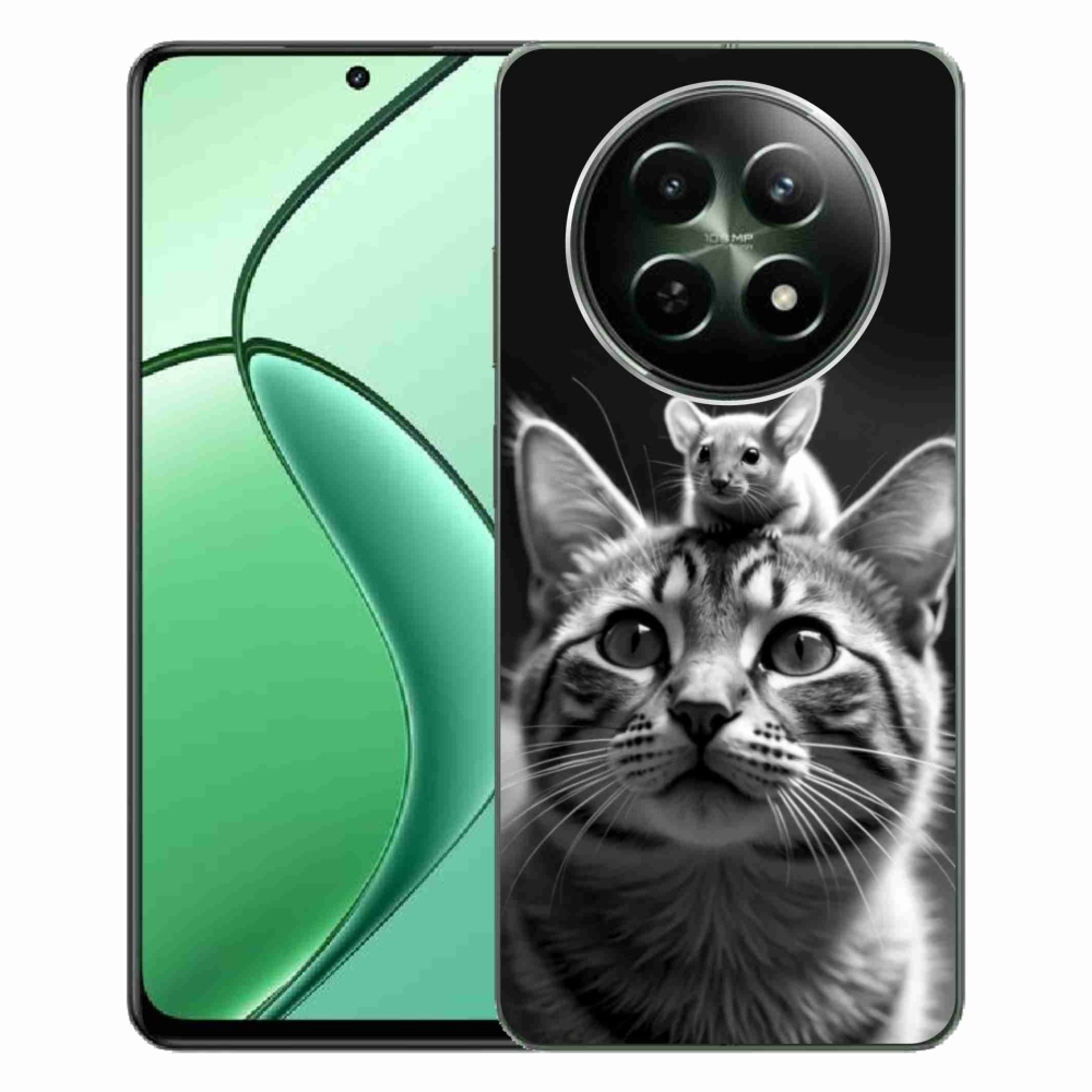 Gelový kryt mmCase na Realme 12 5G/12x 5G - zvířecí přátelství 2