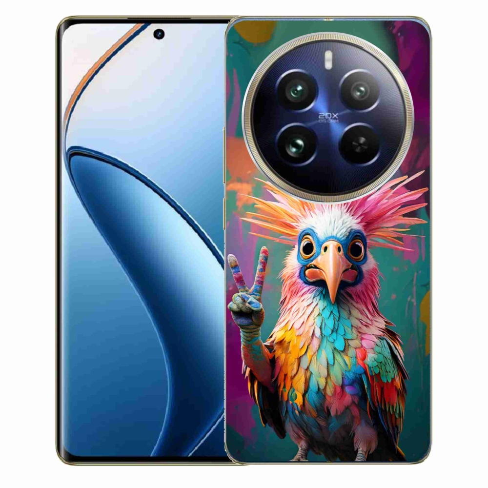 Gelový kryt mmCase na Realme 12 Pro 5G/12 Pro+ 5G - barevný rebel