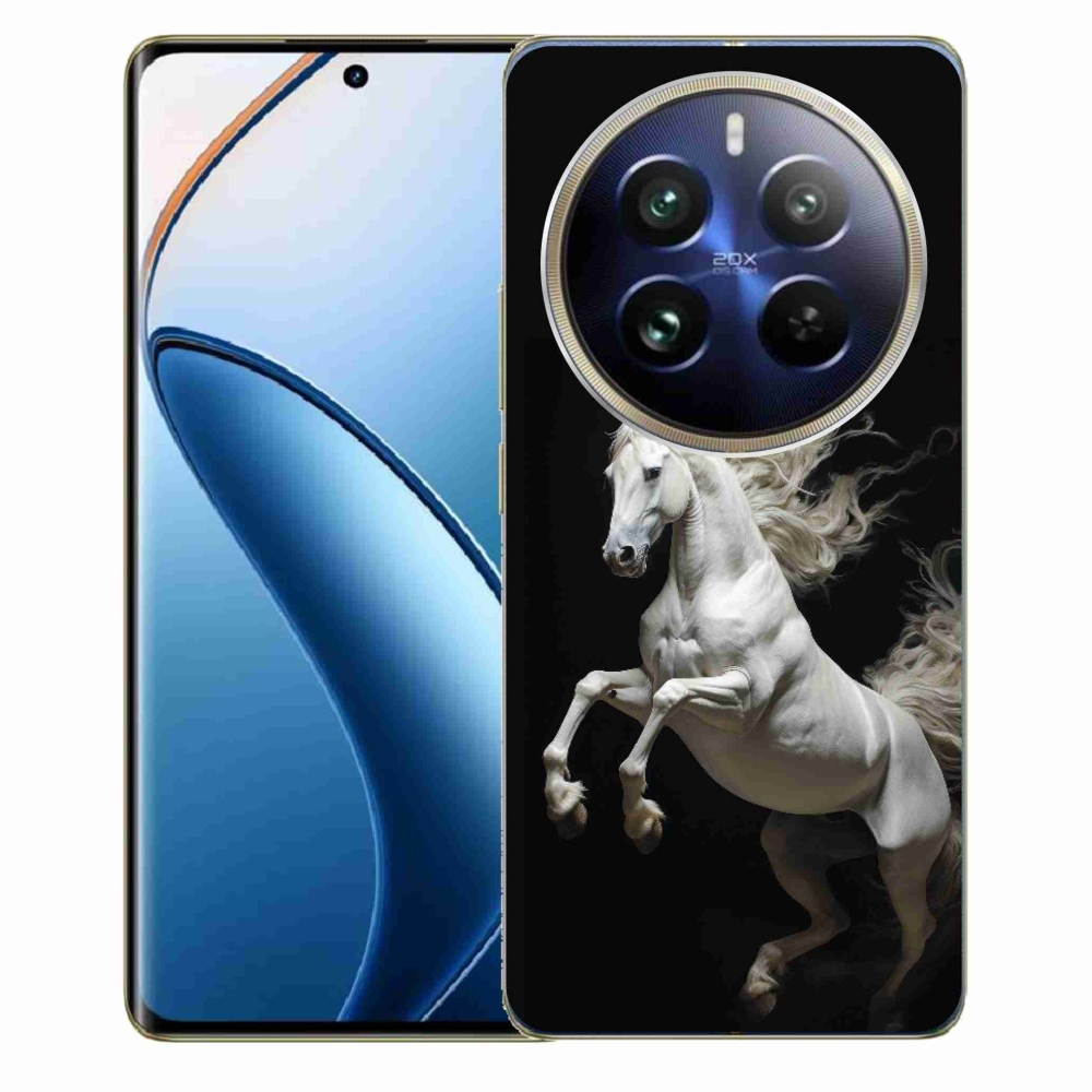 Gelový kryt mmCase na Realme 12 Pro 5G/12 Pro+ 5G - bílý kůň 4