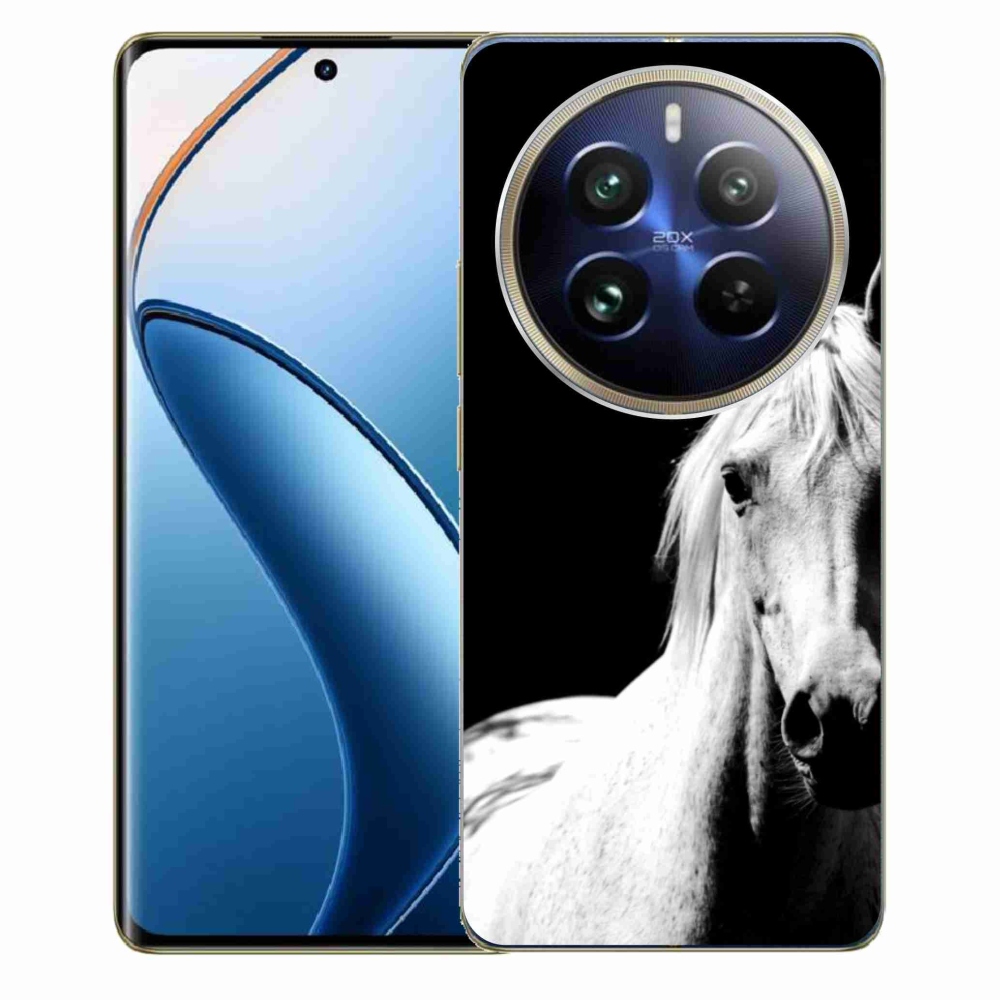 Gelový kryt mmCase na Realme 12 Pro 5G/12 Pro+ 5G - bílý kůň 5