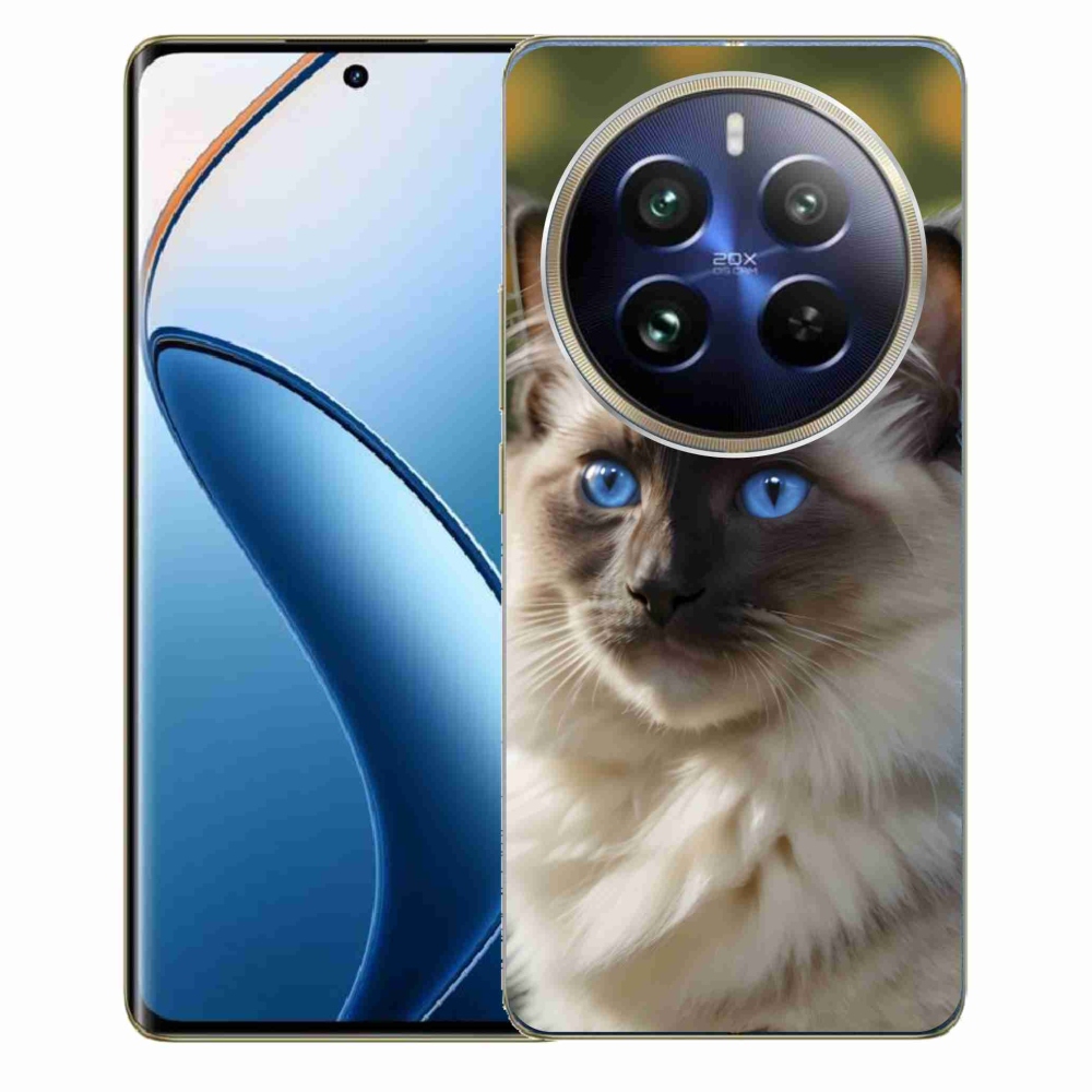 Gelový kryt mmCase na Realme 12 Pro 5G/12 Pro+ 5G - bílý ragdoll